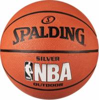 Мяч баскетбольный "Spalding NBA Silver Series Outdoor" АРТ.65-821z